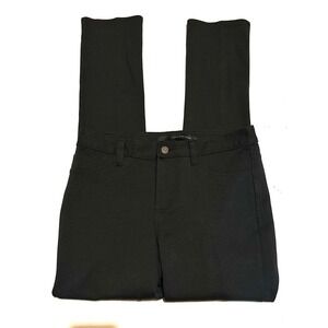 Calvin Klein Black Slim Leg Career Pants Women's 6
